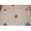 Tapis oriental marocain en laine à motif treillis 5 x 8