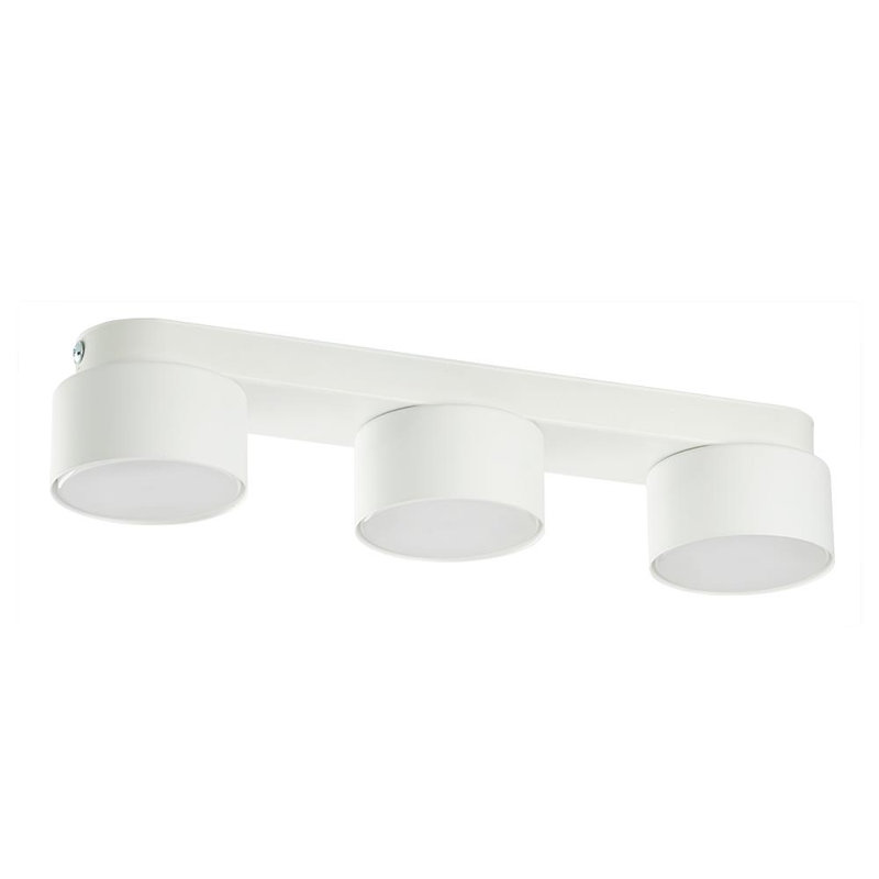 Avellina Flush Mount, White, White