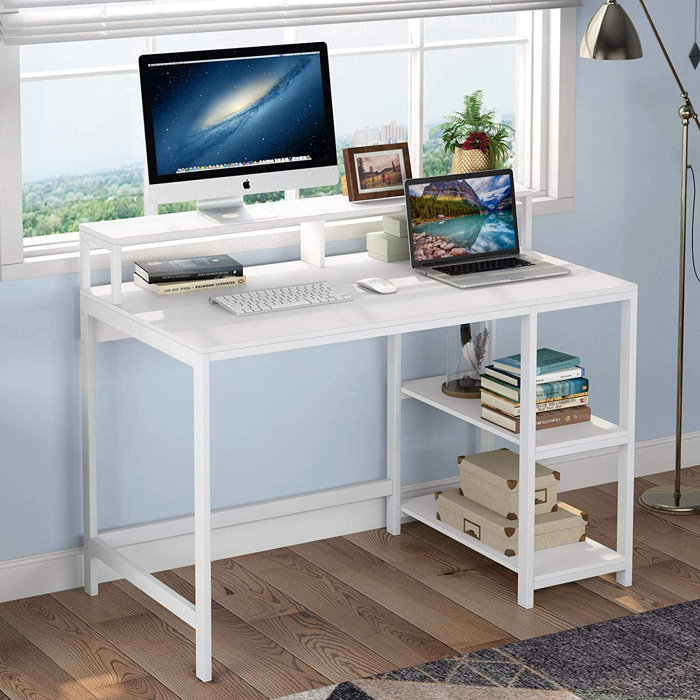 17 Stories Hunter-Clay Computer Desk & Reviews | Wayfair