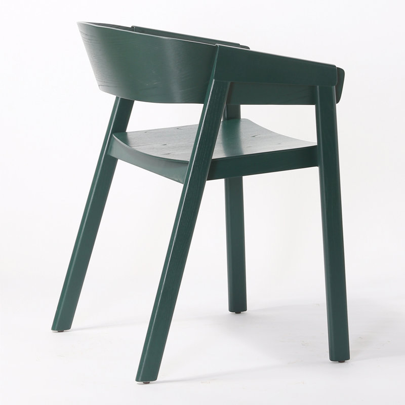 Fauteuil à dossier en lattes Duxbury, Vert