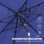 Parasol de marché 120 po, 8 baleines en fibre de verre et UPF de 90, bleu marine-702979904-697899459
