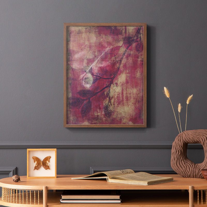 «Branching Out», impression encadrée en bois massif, H 28 po x l 22 po, Brun