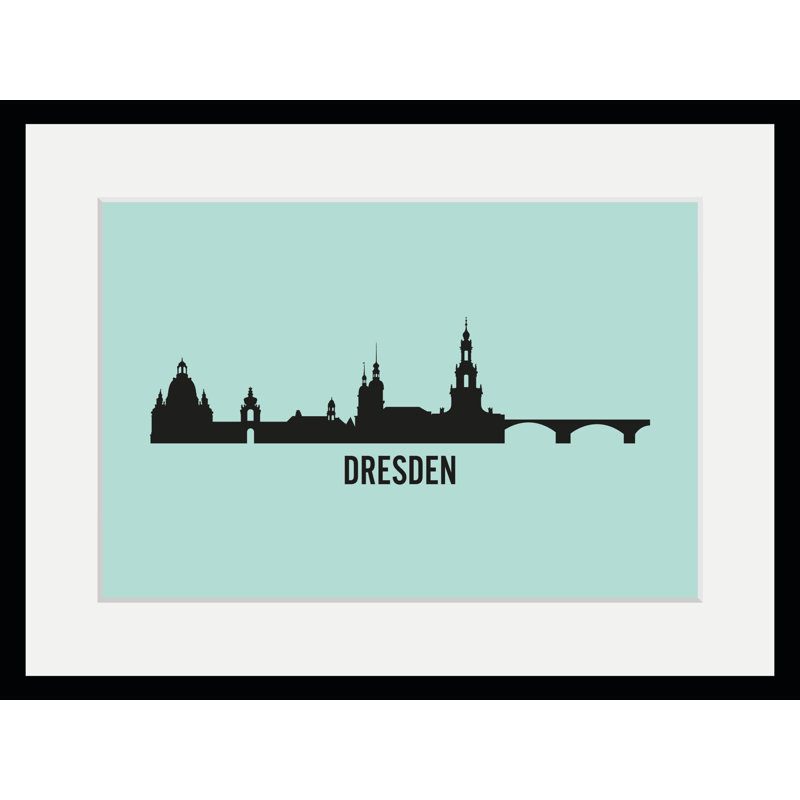 Dresden Dresden Skyline - Single Picture Frame Print