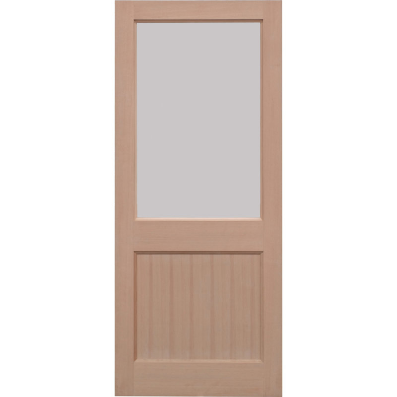 2XG Unfinished Hemlock External Door, 2032mm H x 813mm W x 44mm D