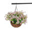 3 pièces de fleurs artificielles suspendues pour suspendre un panier à l'extérieur
