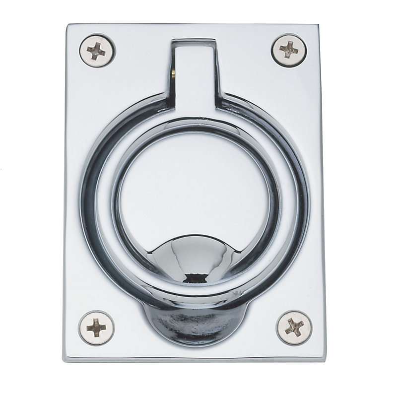 Ring Pull, Polished Chrome