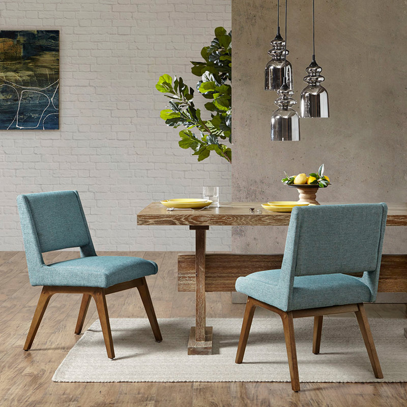 Chaise de salle à manger (ensemble de 2), Bleu