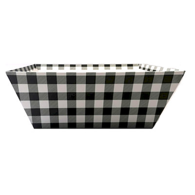 Panier en carton / papier fabriqué à la main