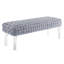 Lonie Polyester Upholstered Bench