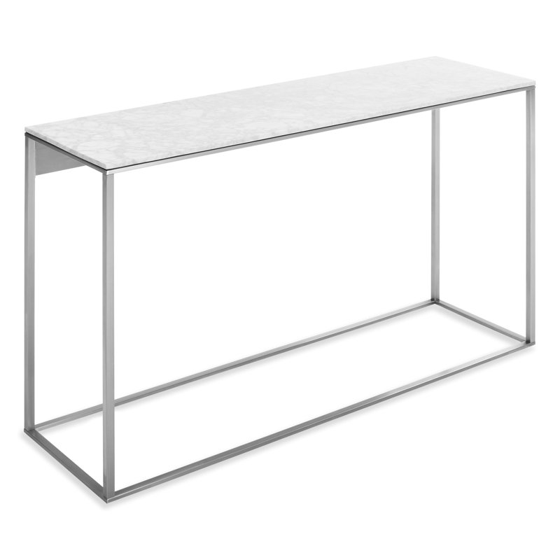 Minimalista 52'' W Console Table, Marble