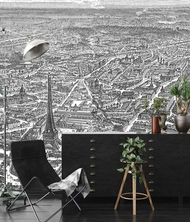 Eiffel Tower Pack 1, 2 & 3 in Grey