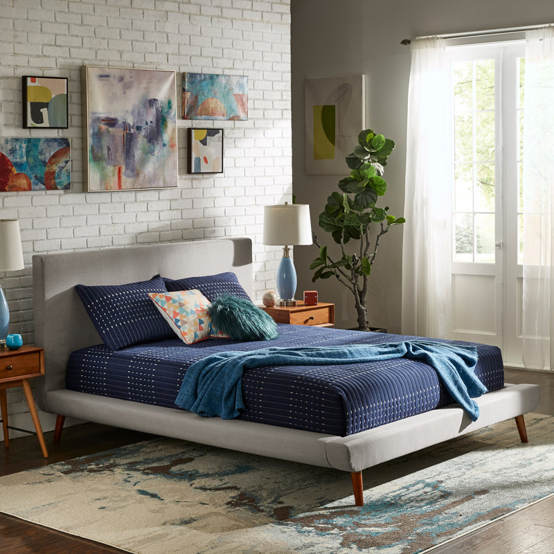 Upholstered Platform Bed, Full/Double