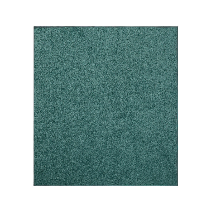 Modern Plush Pet and Kids Friendly Solid Color Teal Area Rugs, Stain & Fade Resistance, Perfect for Living Room, Dining Room, Bedroom, Playroom and Kidsroom, Event, Wedding, Parsons Rug