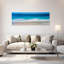 Waters Edge Barbados Caribbean 1 Piece Wrapped Canvas Panoramic Wall Art-123113280