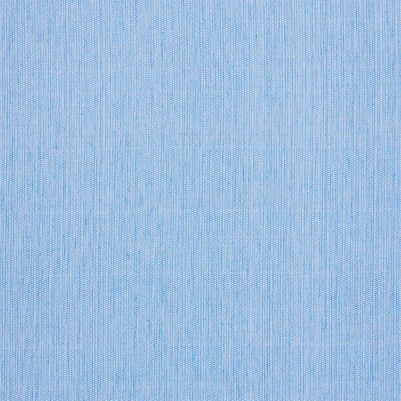 Schumacher x A Rum Fellow Ispa Hand Woven Plain Fabric, Blue/Medium Blue