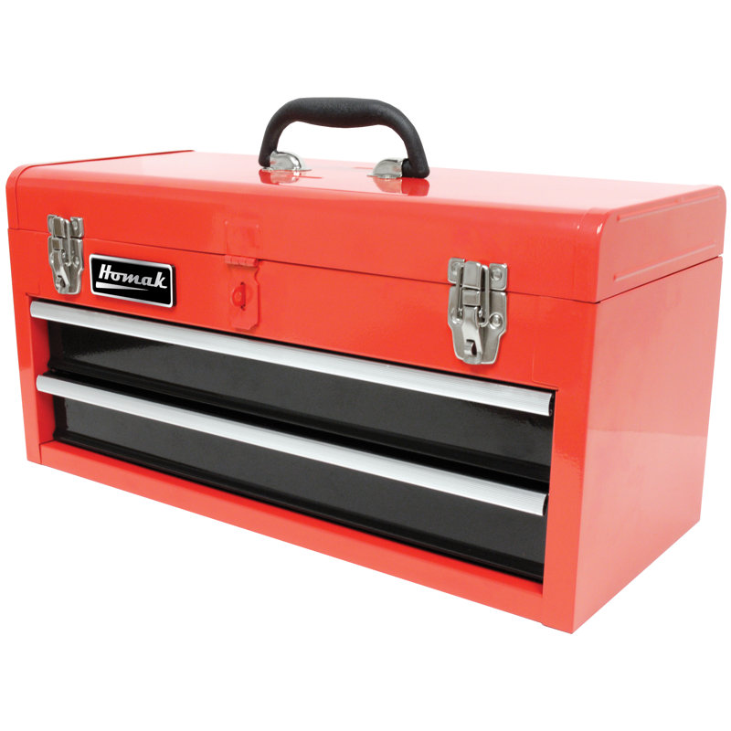 20" Tool Box, Red