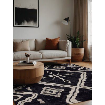 Tapis gris lavable à la machine