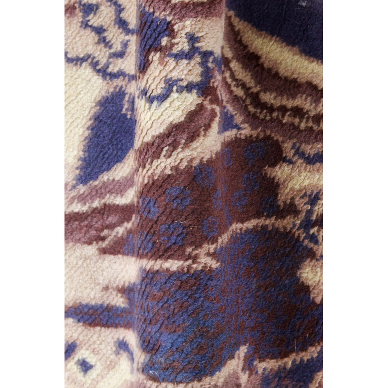 Vintage One-of-a-Kind Rectangle 3'6" X 5'2" Hand Knotted Area Rug