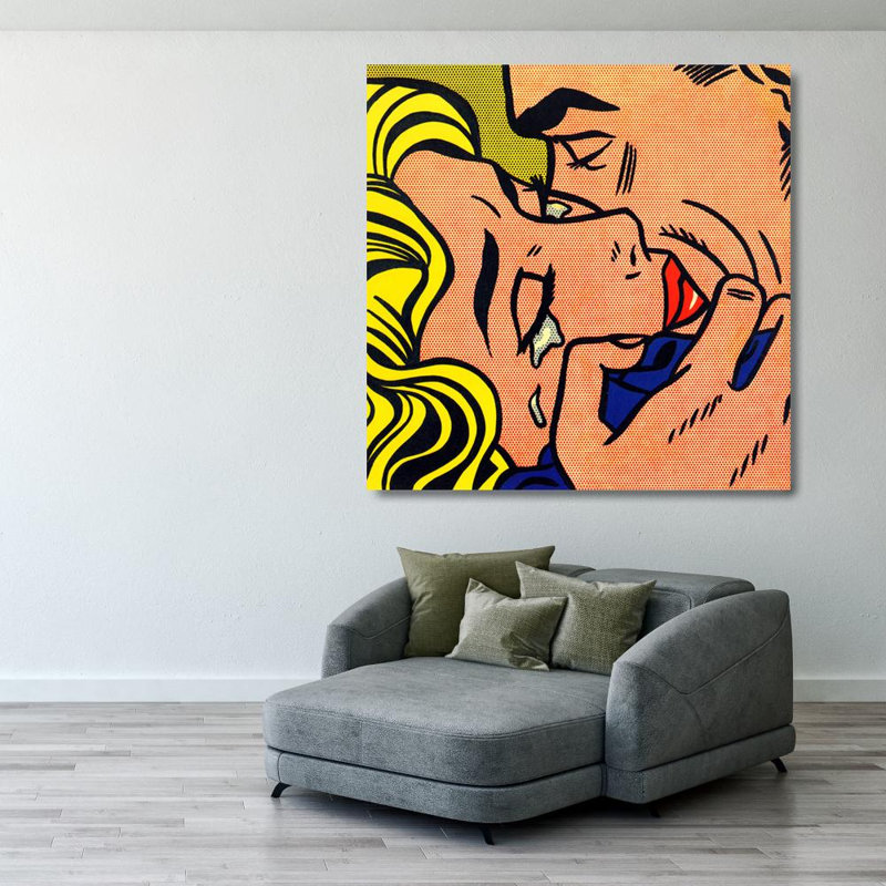 Baiser V, 1960, H 28 po x l 28 po