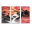 3 pièces, reproduction d'art sur toile-887387771-887387767