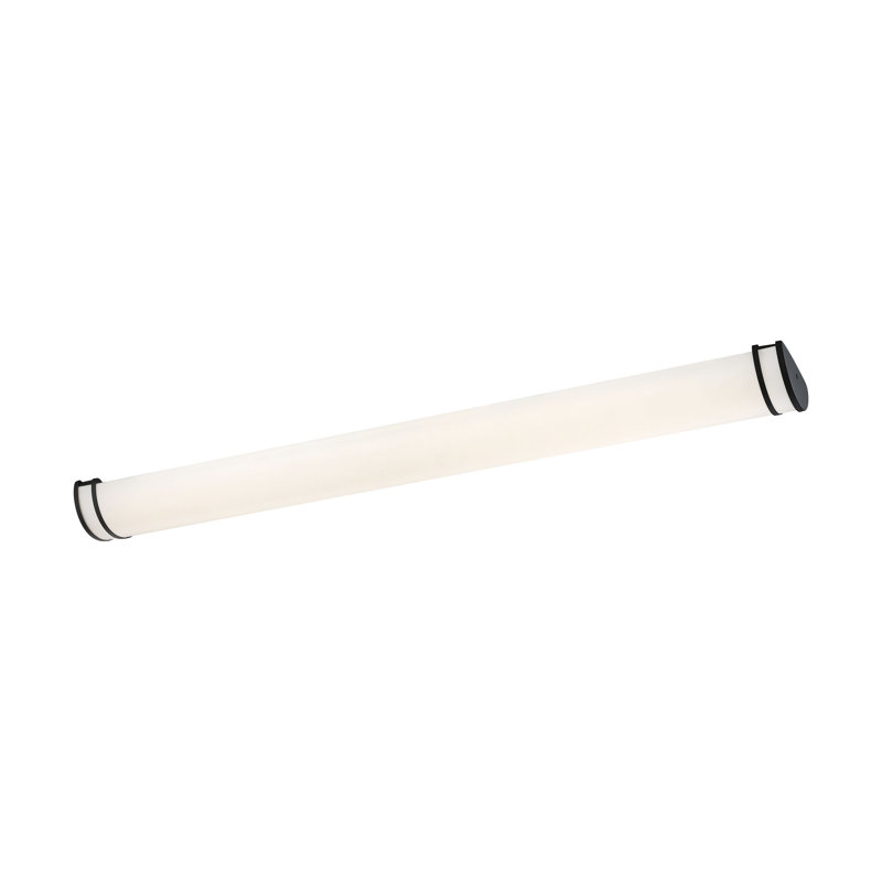Florez Dimmable LED Bath Bar, Matte Black