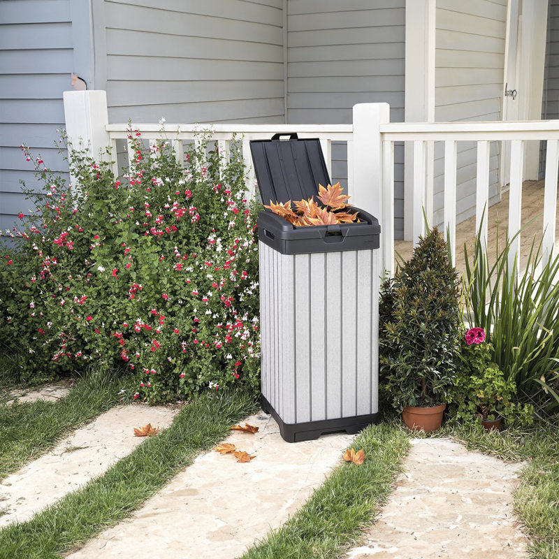 Keter Rockford Outdoor Waste Bin 125l