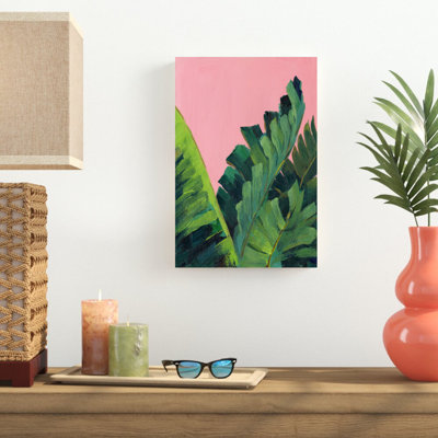 Fougères tropicales - reproduction d'art sur toile tendue