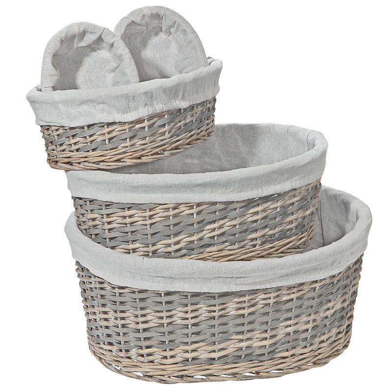 Wicker Laundry Basket