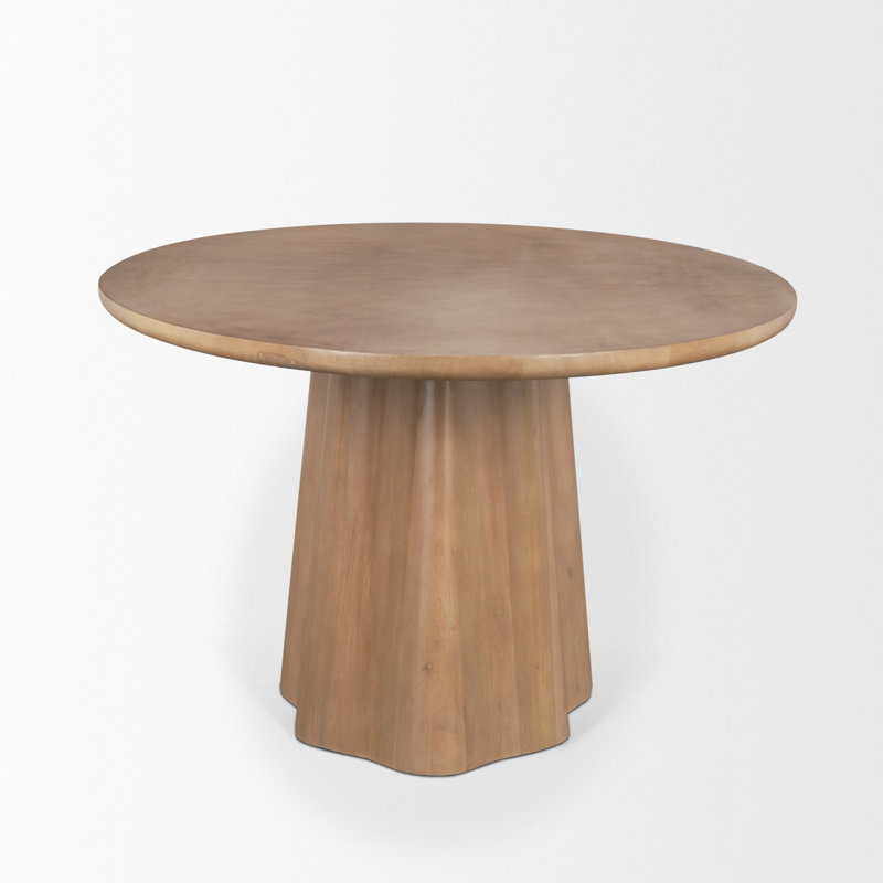 Table de salle à manger Hosmer, Marron clair