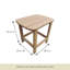 Table d'appoint en plastique Anika-331137005