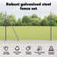 Vidaxl Hexagon Fence Steel-114621974-114621979
