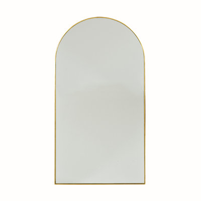 Athens Aluminium Frame Arch Wall Mirror
