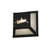 Rustic Lodge Steel Flush Mounted Sconce