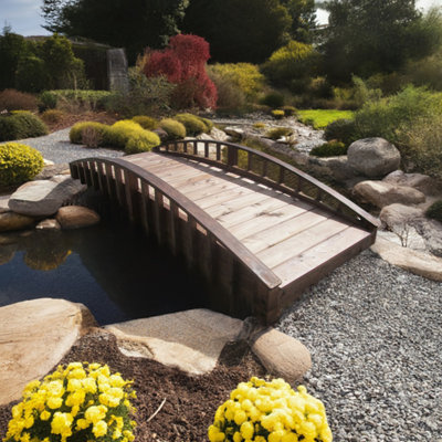 Pont de jardin japonais Crescent