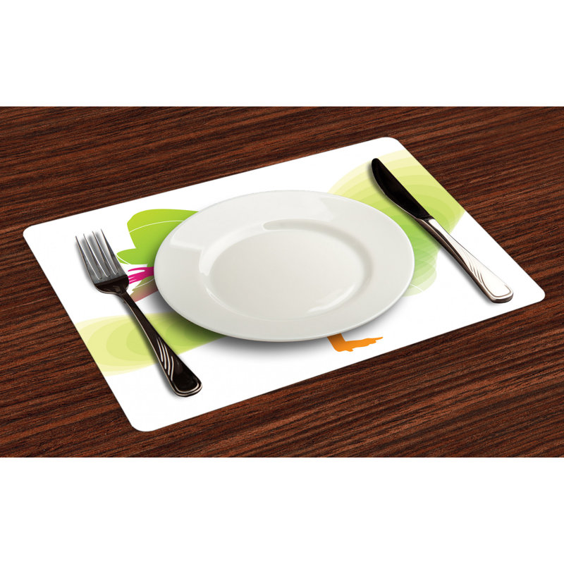 Polyester Sports Rectangle Placemat