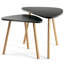 Ensemble de tables basses 2 pièces Klemas