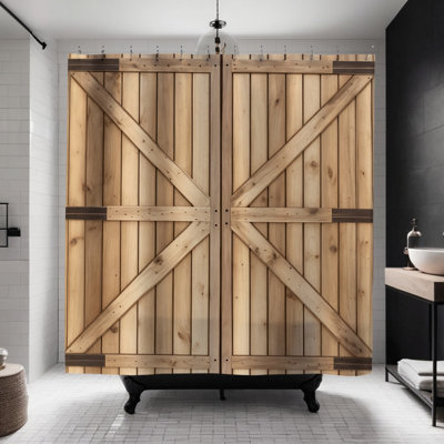 Rideau de douche Wood & Shilap