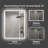 20"*28"LED Bathroom Mirror (Includes Mirror Only)-2141767783-2141767776