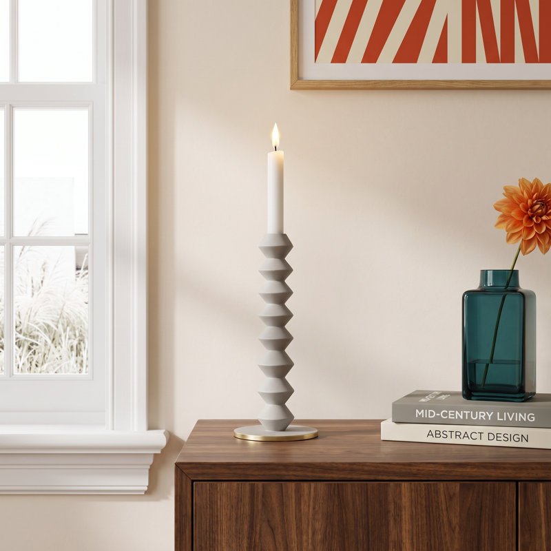 Sturgill 12'' H Metal Tabletop Candlestick