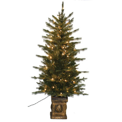 53' H Lighted Artificial Christmas Tree