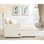 Chaise longue super douce avec un matériau, un siège profond et un rembourrage en tissu de haute qualité pour la maison