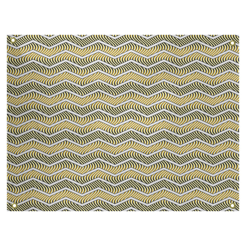 Tapisserie Stephenie, H 59 po x l 80 po, Jaune