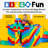BiggoBlocks Jumbo Blocks, 36 PC Set with Wheels, for Kids Ages 4-8