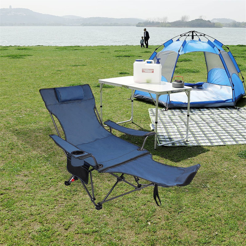Chaise de camping inclinable Guerino