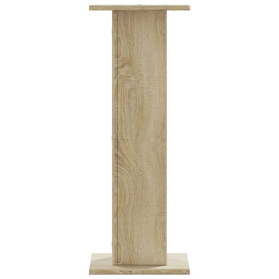  Speaker Stands Living Room Speaker Floor Stand 2 Pcs Engineered Wood