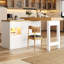 Dining Table with Glass Base
