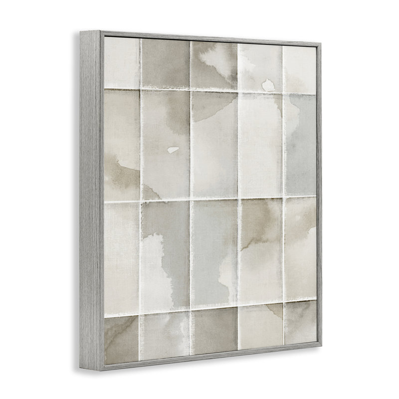«Neutral Awakening Geometrics», estampe numérique, design par Emma Peal, Estampe numérique Farmhouse, H 14 po x l 11 po