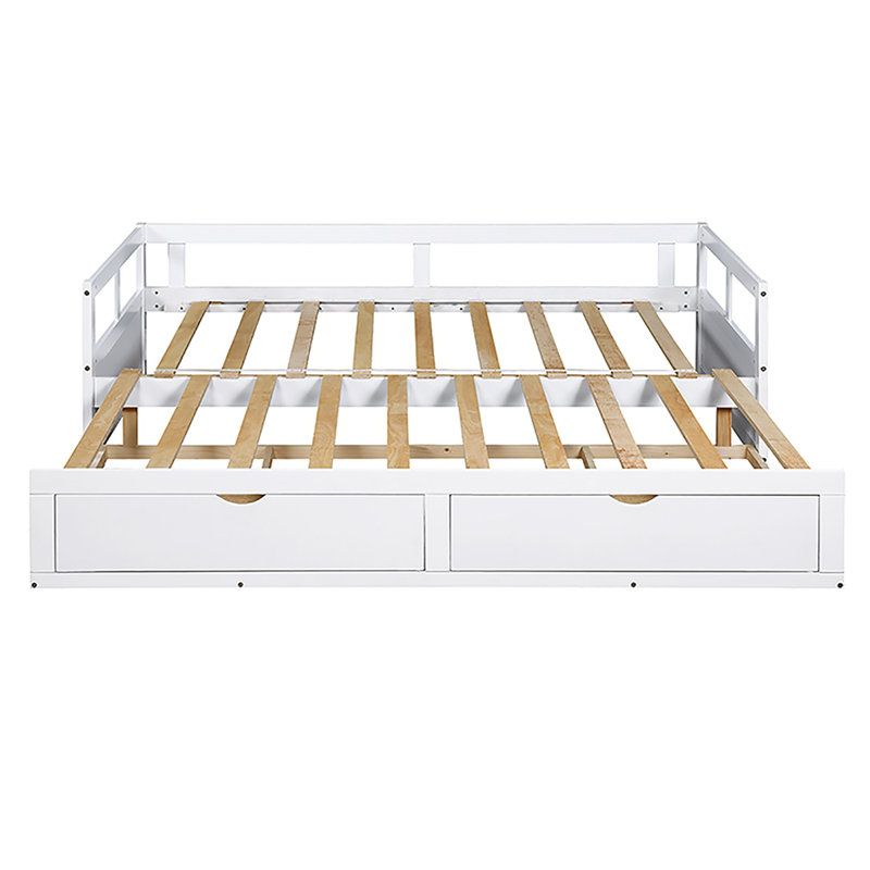 Lit de jour avec couchette Freland, Blanc