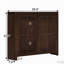 Buffet 39,4 "Mid Century Modern Buffet avec 2 trous de sortie-121061658