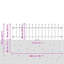 Powder-Coated Steel Fence Panels Included-124587328